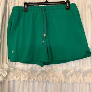 Fabletics Teal Athletic Shorts
